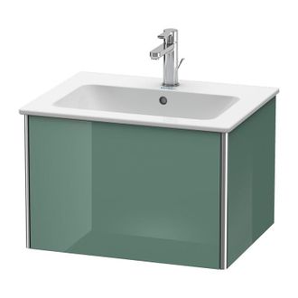 Duravit Duravit Xsquare Mueble De Pared 61.0 X 47.8 Cm, 1 Caj&oacute;n, Para Lavabo Me De Starck 233663, Color (frente/cuerpo): Jade Laca Alto Brillo - Xs407100303