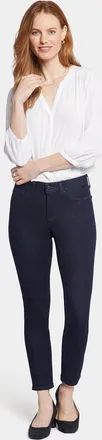 NYDJ Alina Skinny Donkerblauw Premium Denim | Rinse