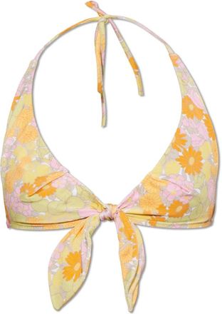 Chlo&eacute; Badmode, Dames, Veelkleurig, XS, Bikini top met zonnebloemenprint