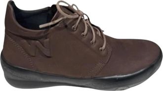 Wolky Zapato de ca&ntilde;a alta con cordones Fuse - Shoes - Mujer - Marr&oacute;n - 37 EU