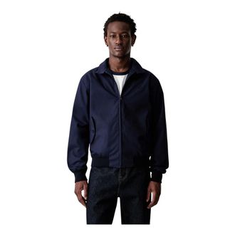 Fred Perry Jassen, Heren, Blauw, S, Bomber Jassen