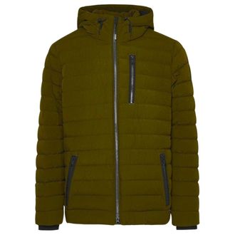Moose Knuckles Mens Hooper Park Green Down Jacket Nylon - Size Medium