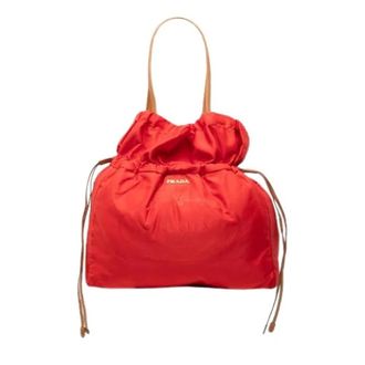 Prada Borsa Tote Pre-owned in Nylon - - Pre-owned - Donna - Rosso - ONE SIZE