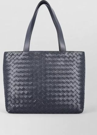 Bottega Veneta small intrecciato leather tote bag zip