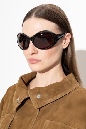 Alexander McQueen Sunglasses, Unisex, Brown