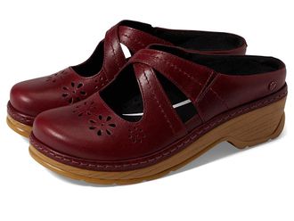 Klogs Carolina Womens Clog Shoes Rhubarb : 7 M (C), Leather