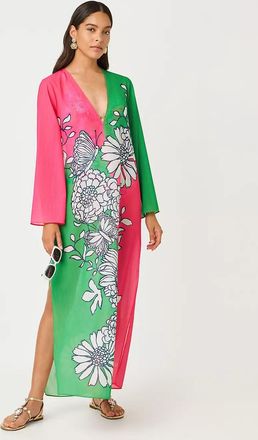 Lilly Pulitzer Perry Long Sleeve Maxi Cover-Up