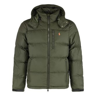 Polo Ralph Lauren Full-zip Jacket met Capuchon - Heren - Gewatteerde jassen - Groen - XL - Polyester - Jassen