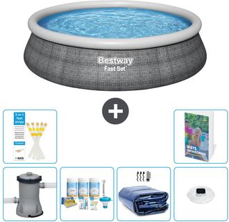 Bestway Piscina Bestway Fast Set Redonda - 457x84 Cm - 7-piezas S228