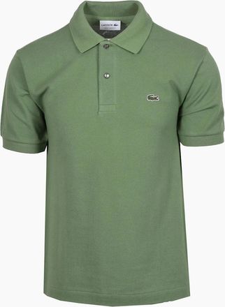 Lacoste Mens Lacoste L.12.12 Pique Cotton Polo Shirt LIGHT GREEN - Size: 40