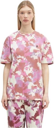 A Bathing Ape A Bathing Ape, Tops, Dames, Veelkleurig, M, Katoen, Map Camo Oversized Tee