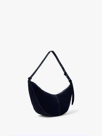 Proenza Schouler Womens Soft Suede Slide Bag In Dark Navy