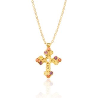 Sylvia Toledano Croix Necklace in Multi at Nordstrom