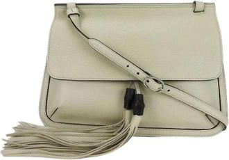 Gucci Pre-owned Cross Body Bags, female, Beige, Size: ONE SIZE Pre-owned Vintage Cross Body Bag