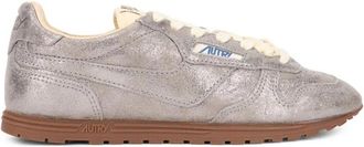 Autry Lage sneakers met glitterafwerking - Dames - Sneakers - Grijs - 39 EU - Schoenen