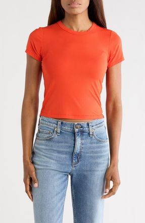 Rag & Bone Luca Baby T-Shirt in Bright Orange at Nordstrom Rack, Size X-Small