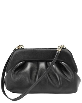 Tiffany & Fred Soft Frame Leather Crossbody Clutch