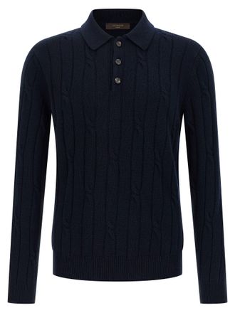 Zanone Cashmere Polo Shirt