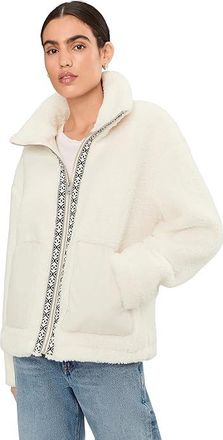 Levi's Sherpa Teddy Jacket Womens Jacket Almond : MD, Polyester