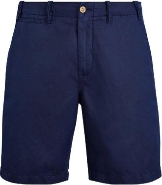 Polo Ralph Lauren Mid-Rise Linen-Cotton Blend Shorts, Waist Size 30