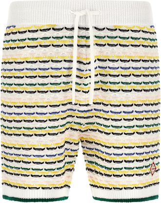 Casablanca Cotton Bermuda Mens Shorts
