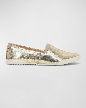 Frye Melanie Leather Slip-On Sneakers