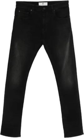 Pantaloni Torino Pantalone Jazz - Heren - Regular Fit Jeans - Zwart - W34 - Katoen - Jeans