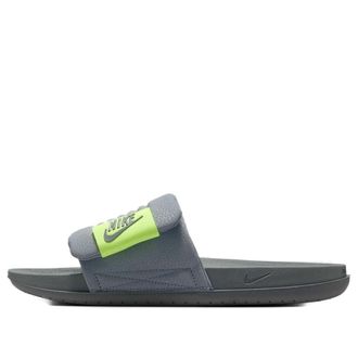Nike Offcourt Adjust Slides Cool Grey Volt DQ9624-006