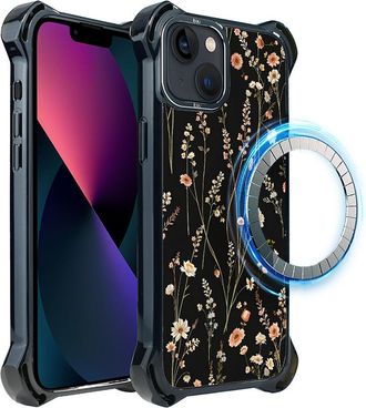 OEM Funda Ibizu Dropguard Ultra Para Iphone 13 Con Magsafe, Color Pastel Bloom, Color Midnight Garden