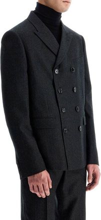 Celine Mens Gray Wool Blazer Clothing