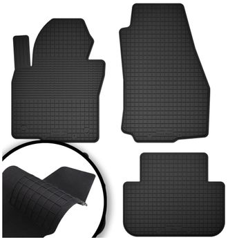 OEM Alfombrillas De Goma Para La Bandeja Trasera De: Mitsubishi Pajero Pinin Suv (1999-2006)