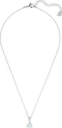 Swarovski Stilla Swarovski Cubic Zirconia Pendant Necklace in White at Nordstrom