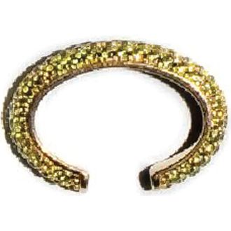 Fry Powers Sparkle Ear Cuffs in 14K Gold in Light Green at Nordstrom