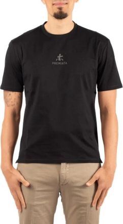 Premiata Pa 1017 T-Shirt - Heren - T-shirts - Zwart - S - Katoen - Tops