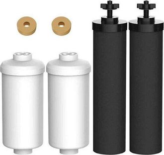 OEM Filtre &Agrave; Eau, Compatible Avec Les Filtres Noirs (bb9-2) Et Les Filtres Fluor&eacute;s (pf.2), Pack Combin&eacute; Et Syst&egrave;me De Filtration Par Gravit&eacute; - Comprend 2 