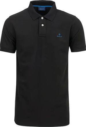 GANT short-sleeve polo shirt - Black