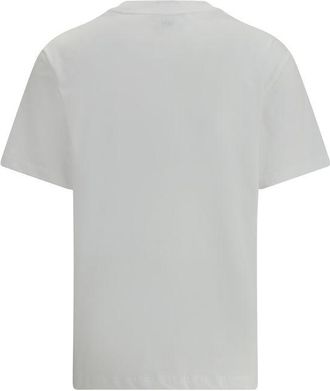 Ami Logo-Embroidered Cotton T-Shirt - White