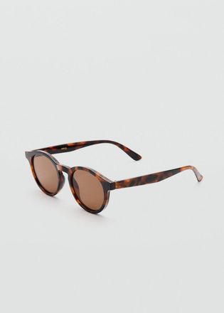 Mango Occhiali da sole montatura rotonda cioccolato - Donna - Taglia unica - MANGO