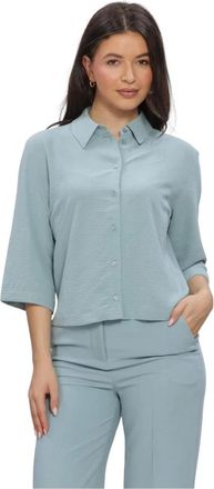 Modstr&ouml;m Dames, Blouses & Shirts, Groen, Maat: M