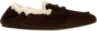 Miu Miu Dark Brown Mocassini Loafers