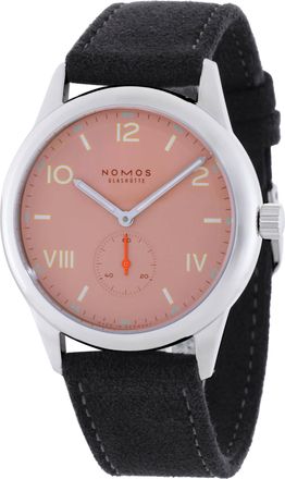 NOMOS Glash&uuml;tte Club Campus 38 Hand Wind Rose Dial Watch 720