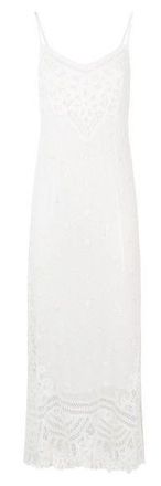 LoveShackFancy LoveShackFancy White Crochet Maxi Dress Size XS
