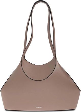 Givenchy Tassen, Dames, Beige, ONE Size, Leer, Facet Small Tote