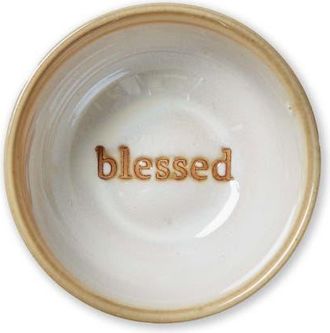 Tag Blessed Ring Dish Multicolor Ceramic Decorative Tray in Multicolored at Nordstrom