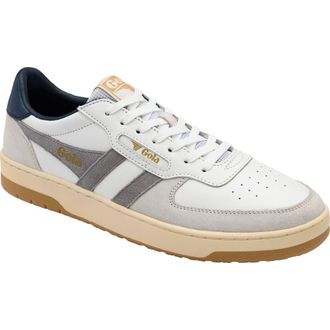 Gola Hawk Sneaker in White/Cement/Navy at Nordstrom, Size 10.5