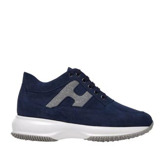 Hogan Sneakers, female, Blue, Size: 7 1/2 US Interactive Sneakers