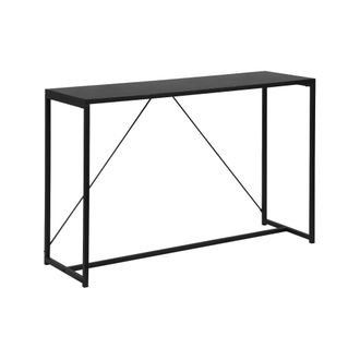 Sweeek Consola de metal, 120cm, negro