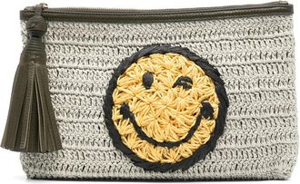 Anya Hindmarch Raffia Clutch Bag