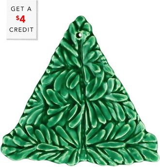 Vietri Vietri Lastra Holiday Figural Ornament With $4 Credit