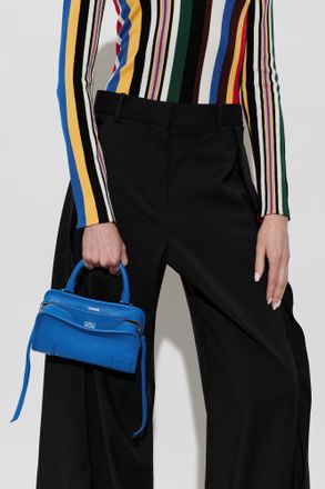 Loewe Handbag Amazona Mini, Womens, Blue